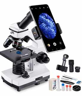 Kinder Mikroskop fischertechnik Profi Smart SuperZoom Kindermikroskop 32-tlg 